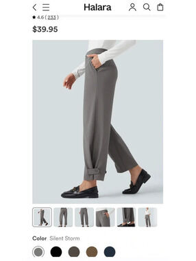 Halara Flex DayStretch Mid Rise Adjustable Pant XL Reg